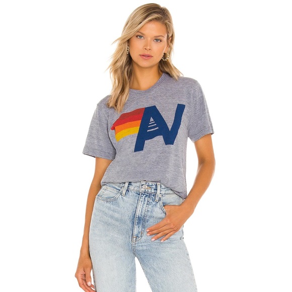 Aviator Nation Tops Rare Aviator Nation Loose Fit Graphic Logo
